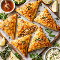 Chicken and Pear Turnovers