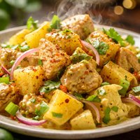 Chicken and Pineapple Salad with Curry Mayonnaise