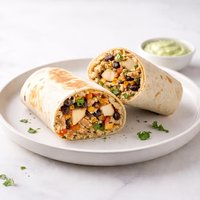 Chicken and Rice Burritos