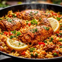 Chicken and Rice Skillet