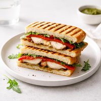 Chicken and Roasted Pepper Panini