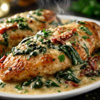 Chicken and Spinach Florentine
