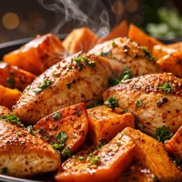 Chicken and Sweet Potatoes