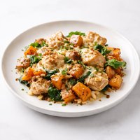 Chicken and Sweet Potatoes Casserole