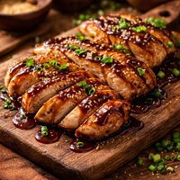 Chicken and Teriyaki Sauce