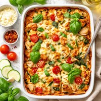 Chicken and Vegetable Lasagna