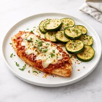 Chicken and Zucchini Parmesan