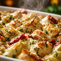 Chicken Artichoke Bake