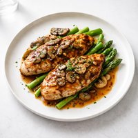Chicken Asparagus Marsala