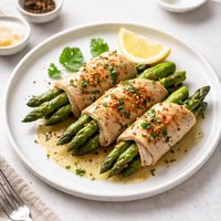 Chicken Asparagus Roll Ups