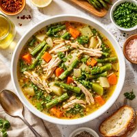 Chicken Asparagus Soup