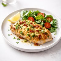 Chicken Avocado Cheese Bake