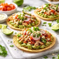 Chicken Avocado Tostadas
