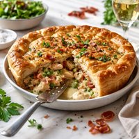 Chicken Bacon Pie
