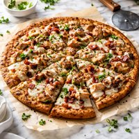 Chicken Bacon Ranch Pizza