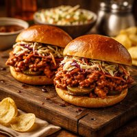 Chicken Barbecue Sandwiches
