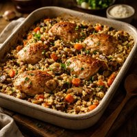 Chicken Barley Casserole