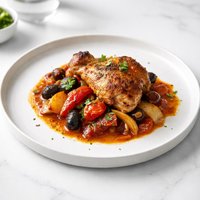 Chicken Basque Style