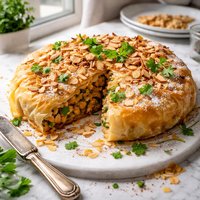 Chicken Bastilla Pie