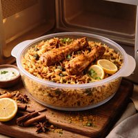 Chicken Biryani in Microwave