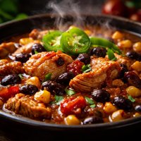 Chicken Black Bean Chili