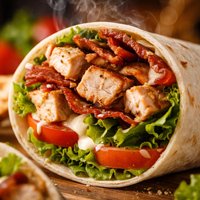 Chicken Blt Wrap with or Without the T