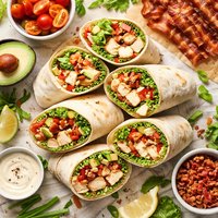 Chicken Blt Wrapwich