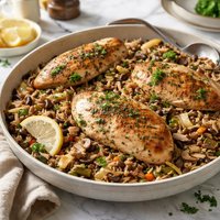 Chicken Breasts N Wild Rice