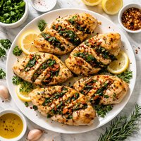 Chicken Breasts with Herb Stuffing