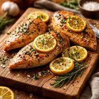 Chicken Breasts with Meyer Lemons