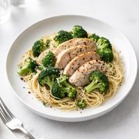 Chicken Broccoli Angel Hair Pasta