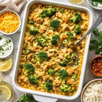 Chicken Broccoli Curry Casserole