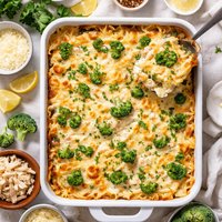 Chicken Broccoli Lasagna