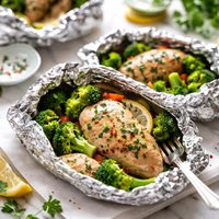 Chicken Broccoli Packets