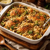 Chicken Brown Rice Casserole