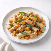 Chicken Butternut Pasta with Creamy Sage Sauce