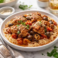 Chicken Cacciatore W Shirataki Noodles Lower Cal Lower Carb