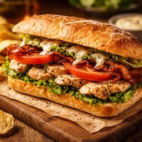Chicken Caesar Blt Sandwich