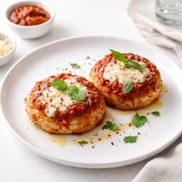 Chicken Cakes Parmigiana