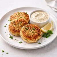 Chicken Cakes with Remoulade Sauce Quick Easy