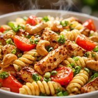 Chicken Cashew Pasta Salad