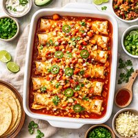 Chicken Cheese Enchiladas