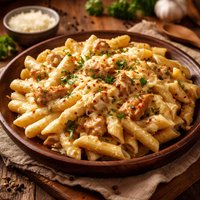 Chicken Cheese Penne Pasta