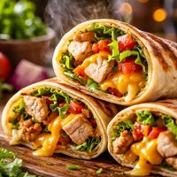 Chicken Cheese Wraps