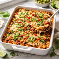 Chicken Chilada Bake