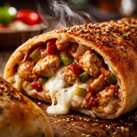 Chicken Chile Stromboli