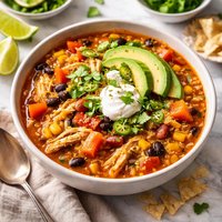 Chicken Chili and Sweet Potato Soup