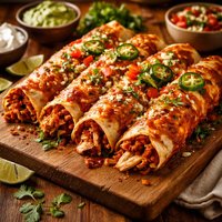 Chicken Chorizo Spanish Enchiladas