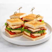 Chicken Club Squares