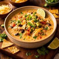 Chicken Con Queso Soup
